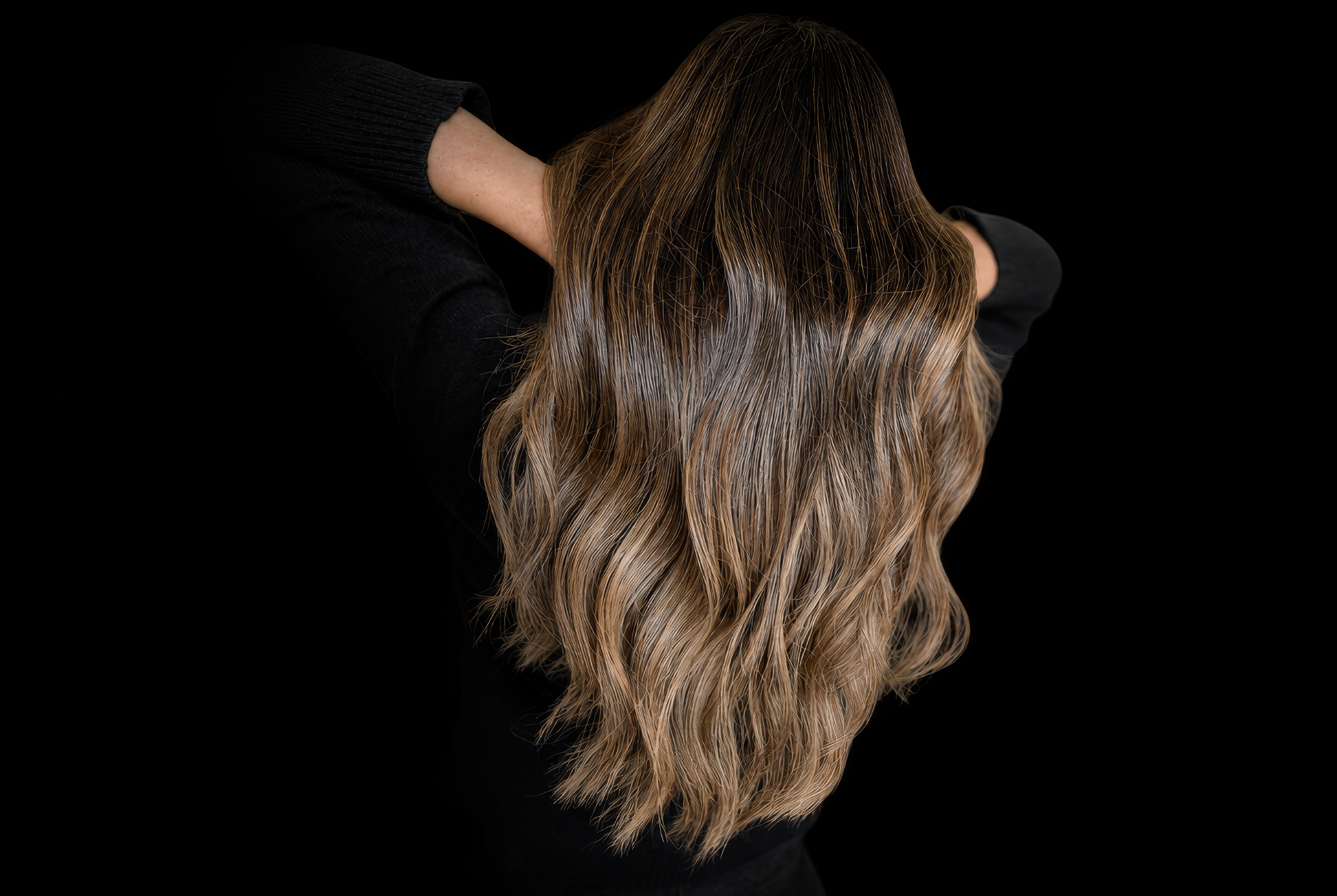Balayage — dugi valoviti balayage, Wizard Hair Lounge